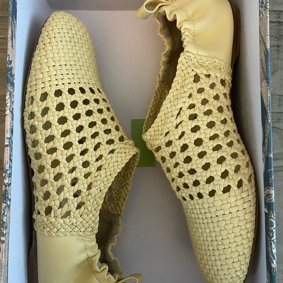 Ulla Johnson Lilia Woven Leather Flats - Picture 6 of 7